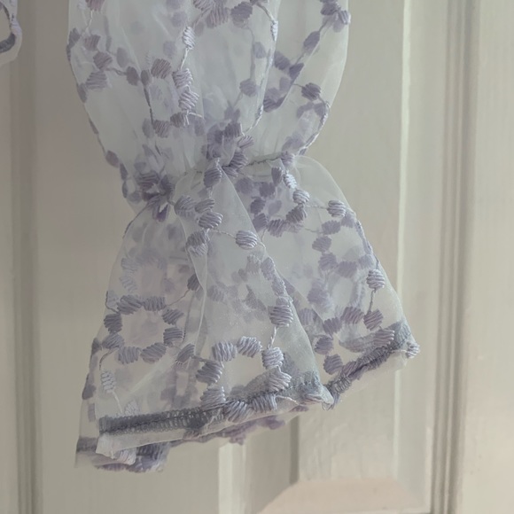 Zara shear purple top - Picture 3 of 6